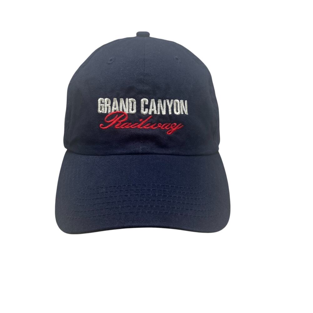 Grand Canyon Railway Baseball Hat Mens One Size Navy Blue